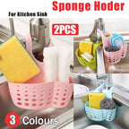 2 Pcs Hanging Sink Drain Basket Three Colours | StorageOZ