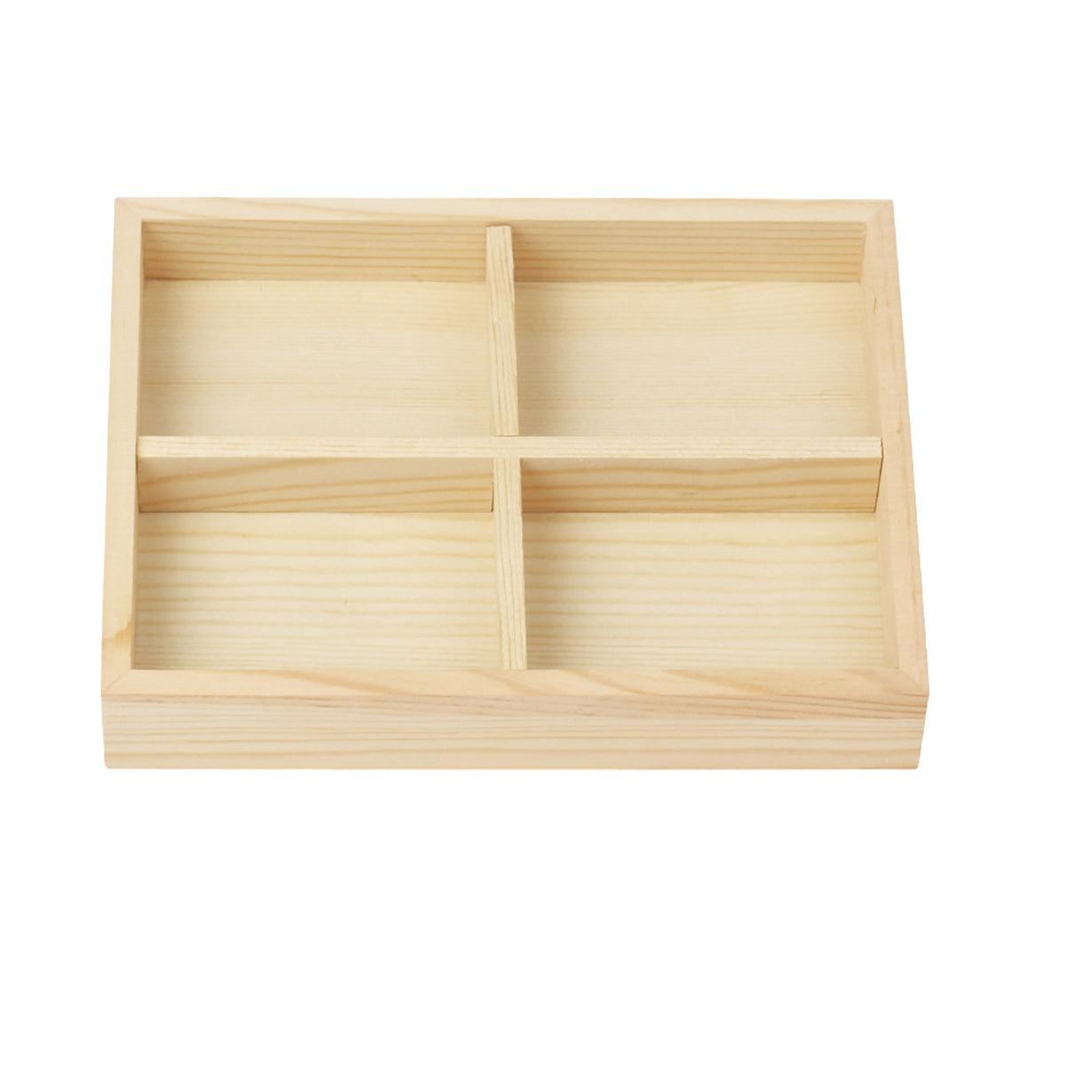 5 Pcs Wooden Jewellery Trays Three Layouts | StorageOZ