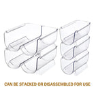 Clear Cup Storage Racks Two Layouts Rack | StorageOZ
