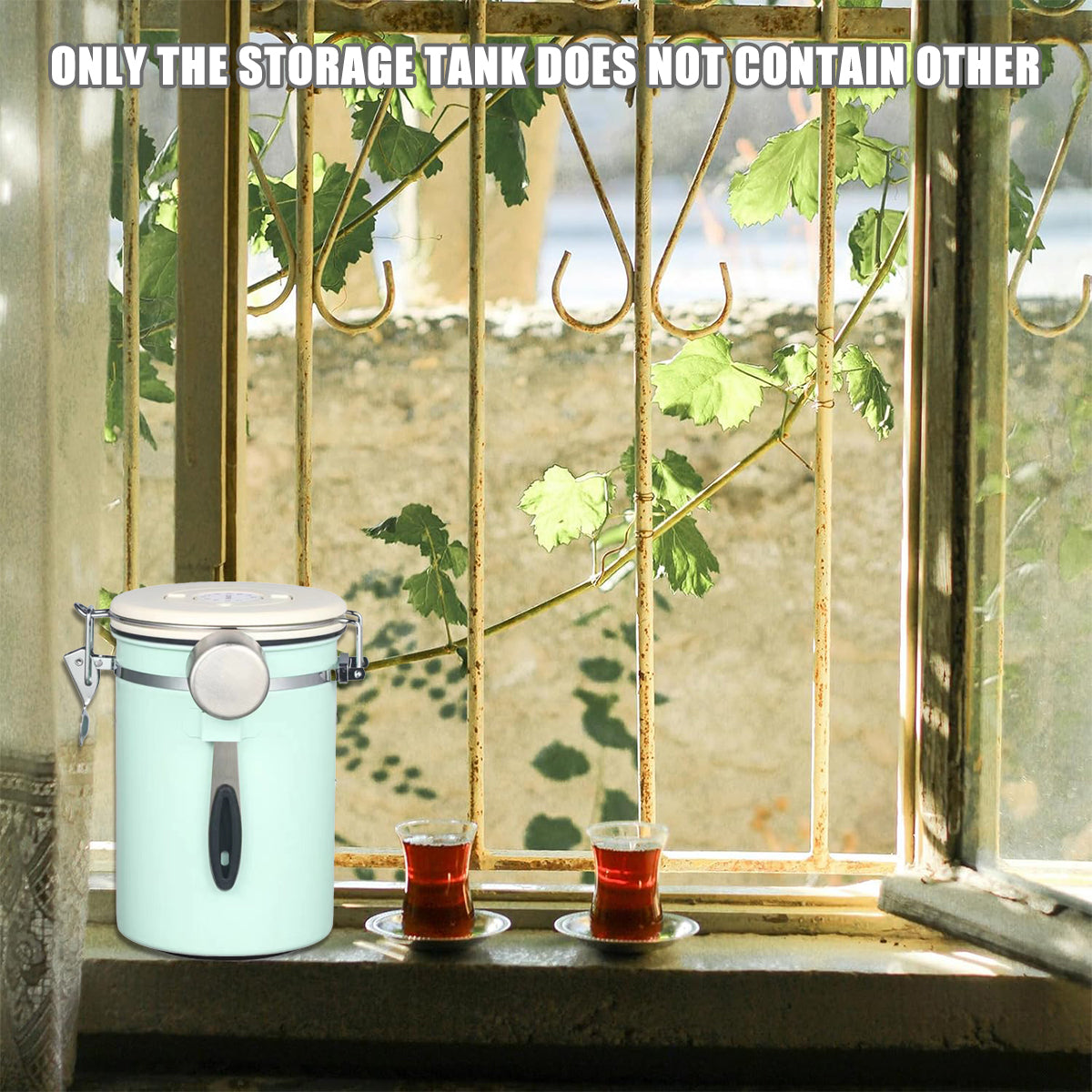 Sealed Jars Two Colours Kitchen Organiser | StorageOZ