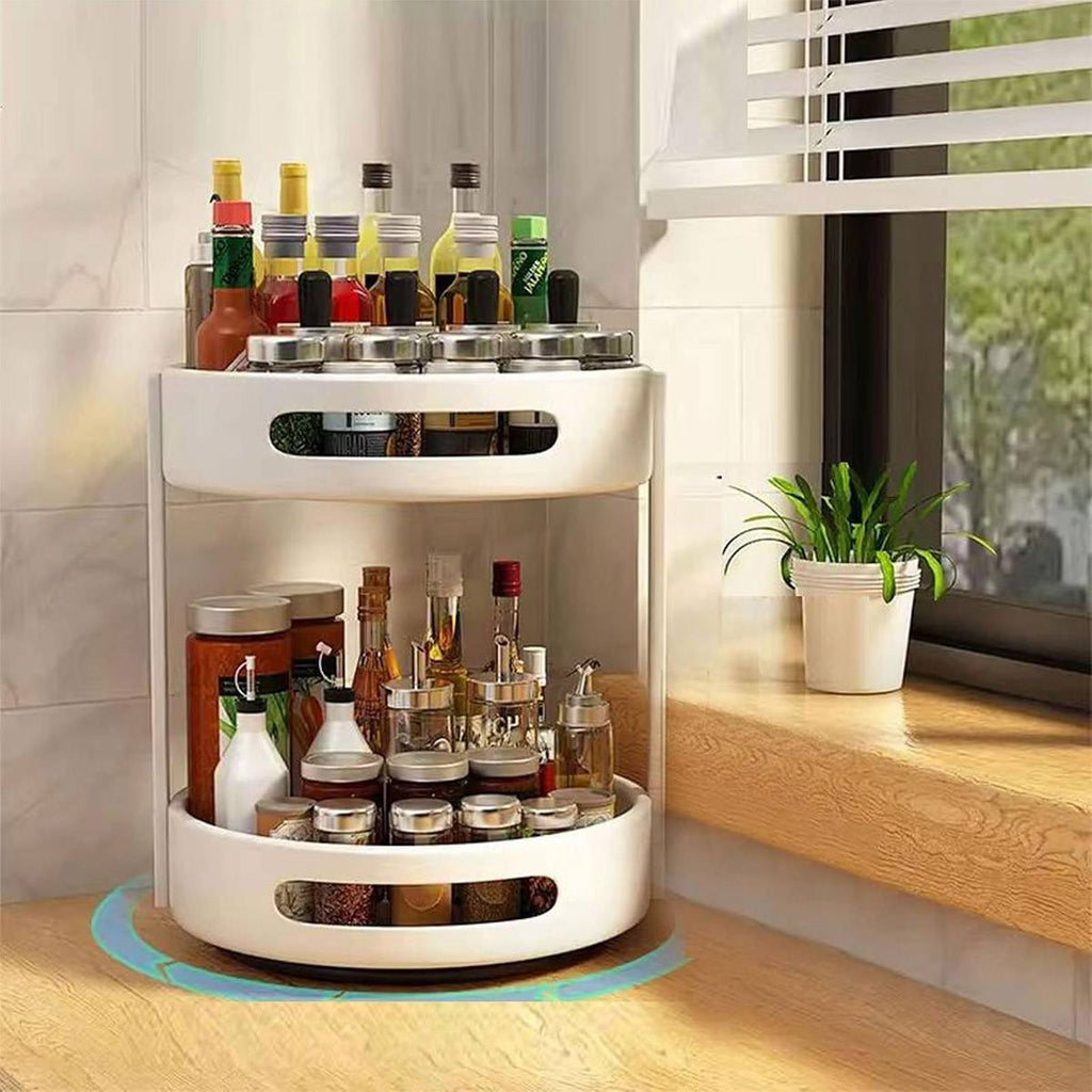 White Large Kitchen Storage Rack Organiser | StorageOZ
