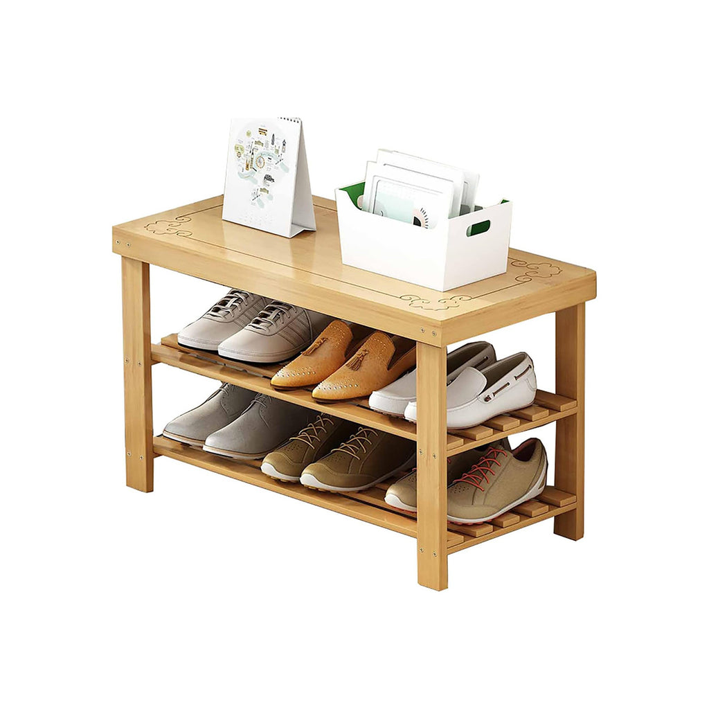 69cm Shoe Stool Entry Storage Organiser Set | StorageOZ