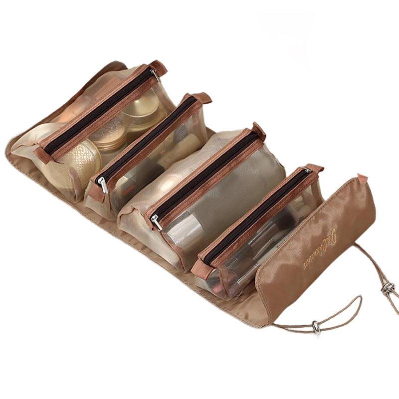 4-in-1 Mesh Travel Makeup Bag Six Colours | StorageOZ