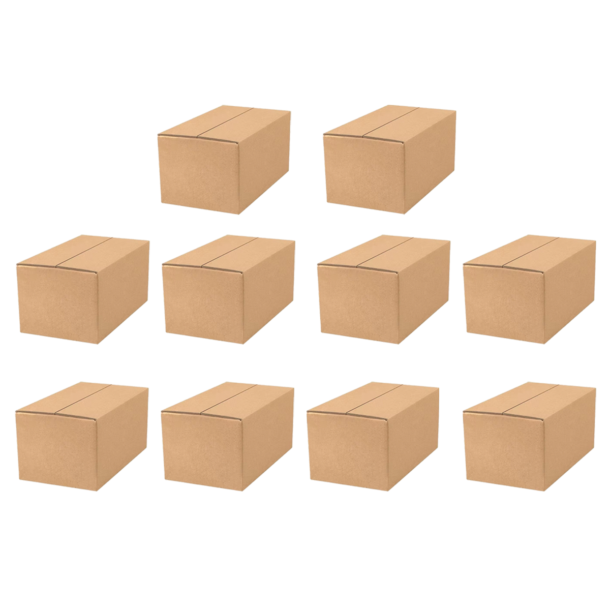 10 Pcs 60x50x50cm Paper Storage Carton Set | StorageOZ