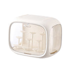 Capsule Display Storage Box Two Whites Set | StorageOZ