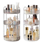 3 Tier Rotating Clear Rack Two Colours Set | StorageOZ