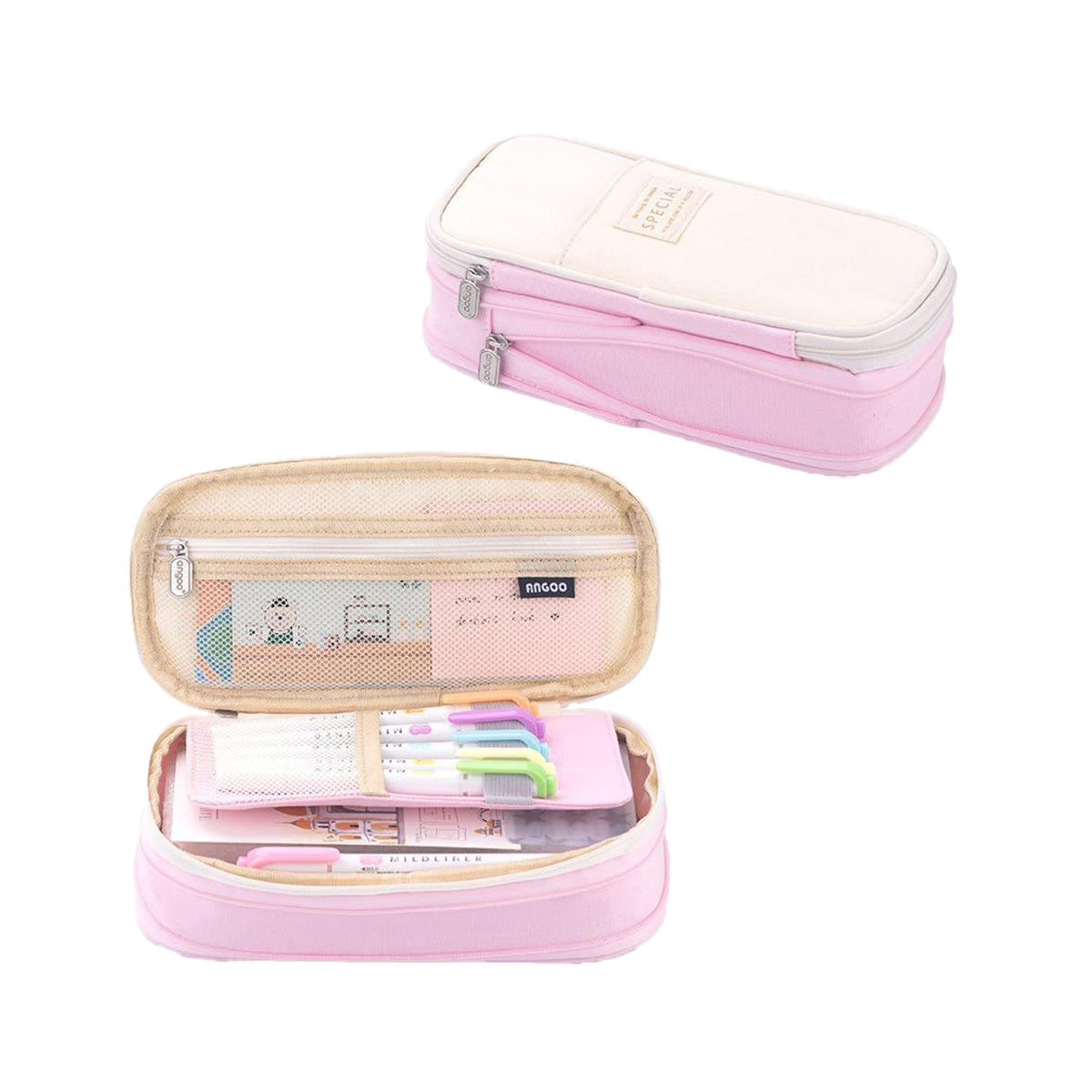 Pen Bags Two Colours Desk Storage Organiser | StorageOZ