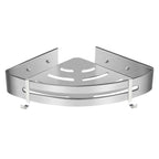 Stainless Corner Shower Shelf Two Variants | StorageOZ