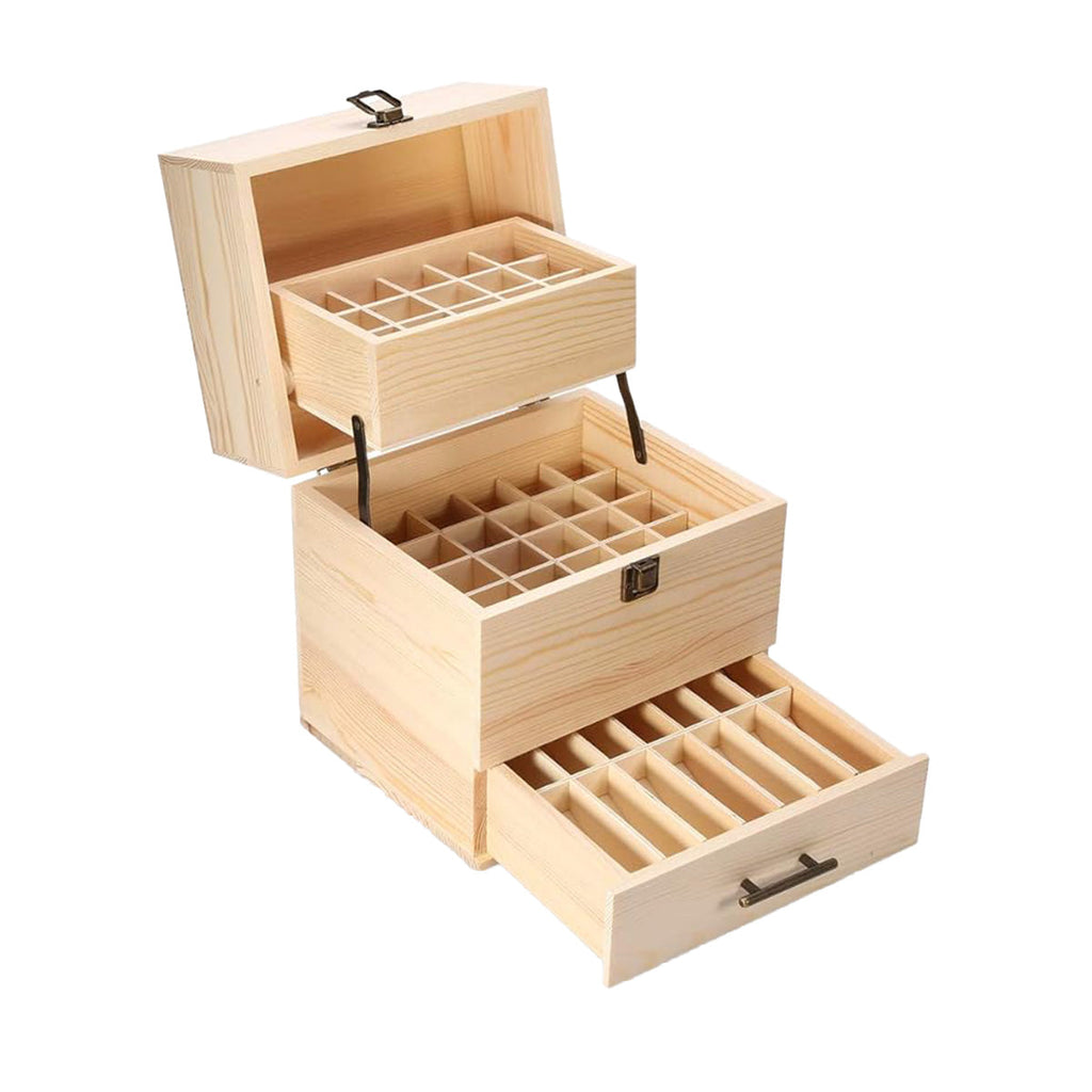 3 Tier Wooden Essential Oil Storage Box Set | StorageOZ