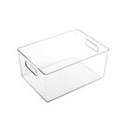 5 Pcs Clear Desk Boxes Two Sizes Organiser | StorageOZ
