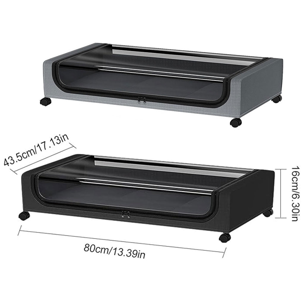 Under Bed Rolling Storage Box Two Colours | StorageOZ