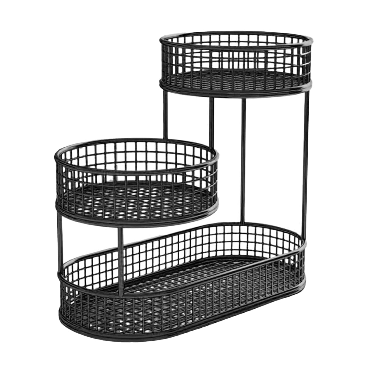 3 Tier Metal Fruit Basket in Three Colours | StorageOZ