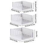 Stackable Drawer Clothes Baskets Three Sizes | StorageOZ