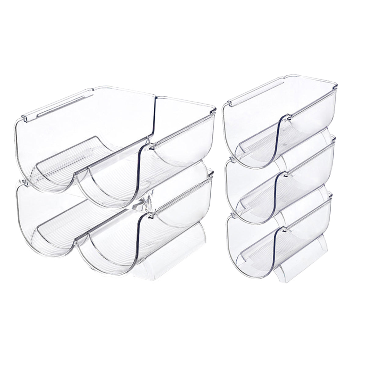 Clear Cup Storage Racks Two Layouts Rack | StorageOZ
