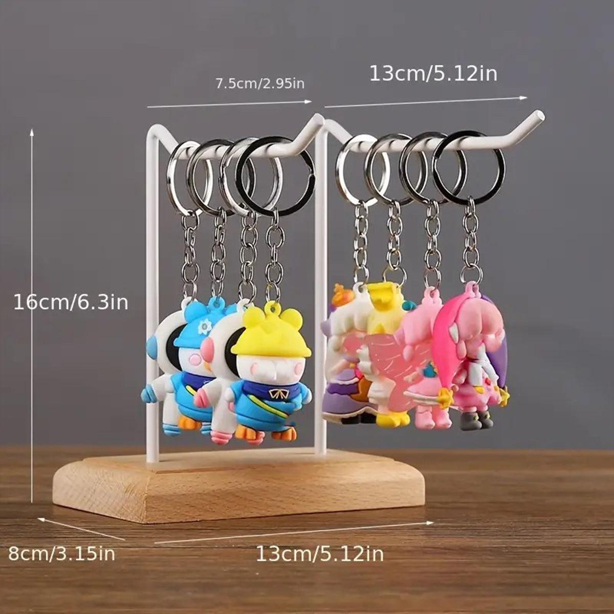 Iron Wood Jewellery Display Rack Two Colours | StorageOZ
