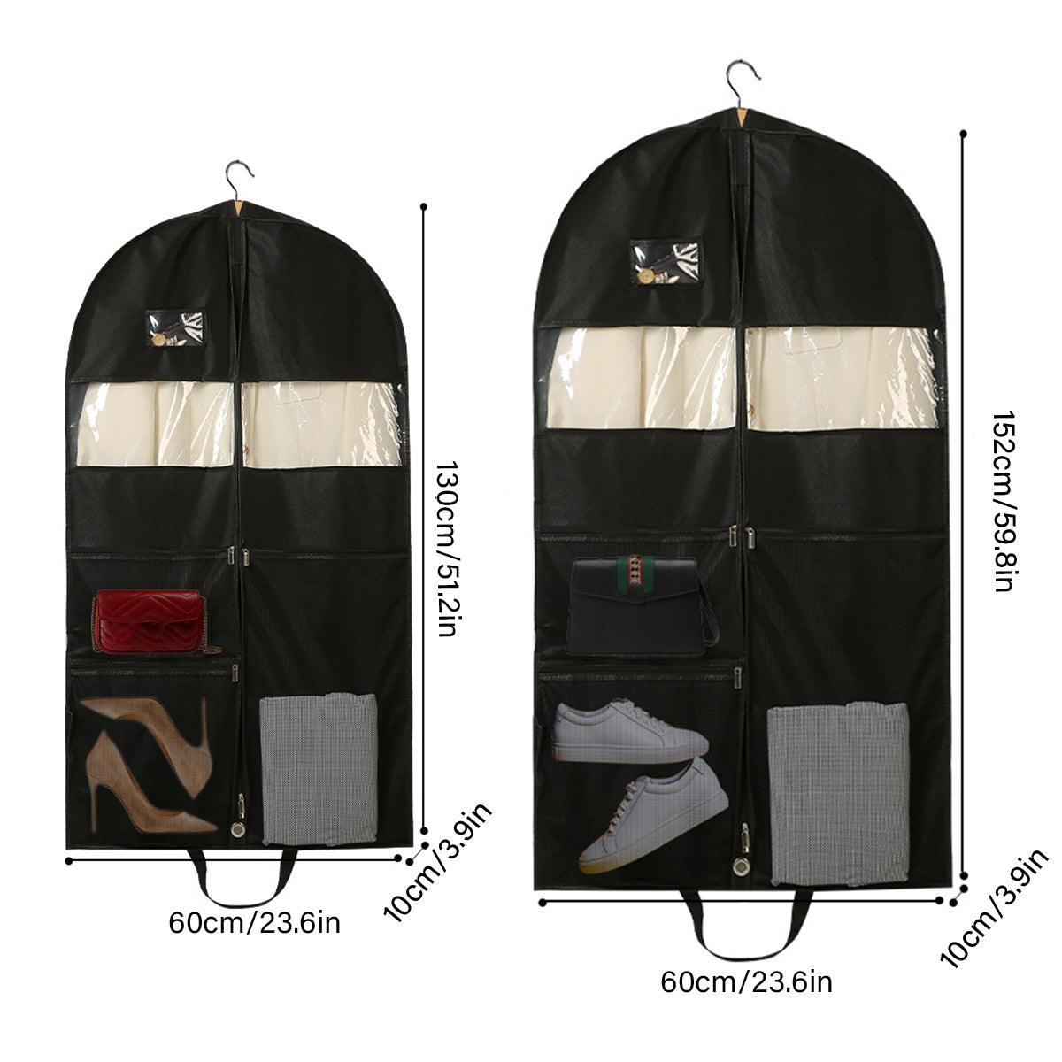 2 Pcs Garment Dust Covers Two Lengths Set | StorageOZ