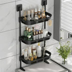 3 Tier Bathroom Wall Rack Two Colours Set | StorageOZ