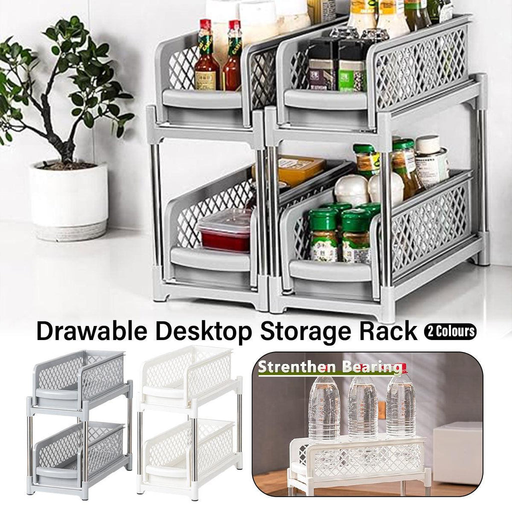 Pull Out Spice Drawer Rack in Two Colours | StorageOZ