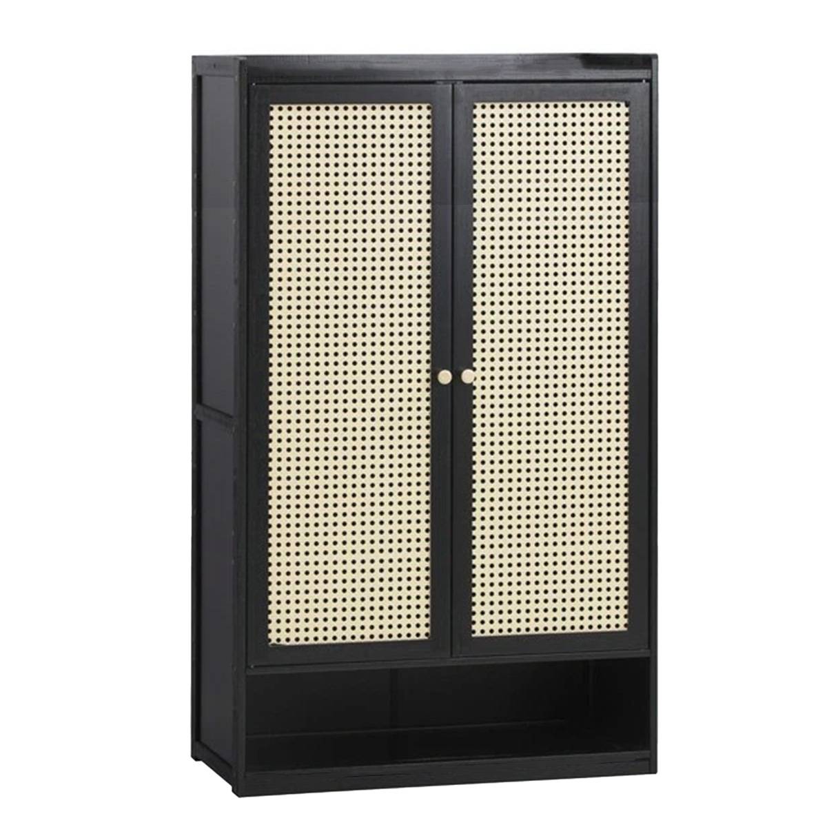 Black Entry Shoe Storage Cabinet Organiser | StorageOZ