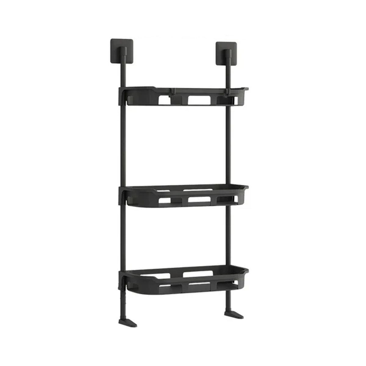 3 Tier Bathroom Wall Rack Two Colours Set | StorageOZ