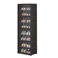 8 Tier Shoe Cabinet Two Depths Organiser | StorageOZ
