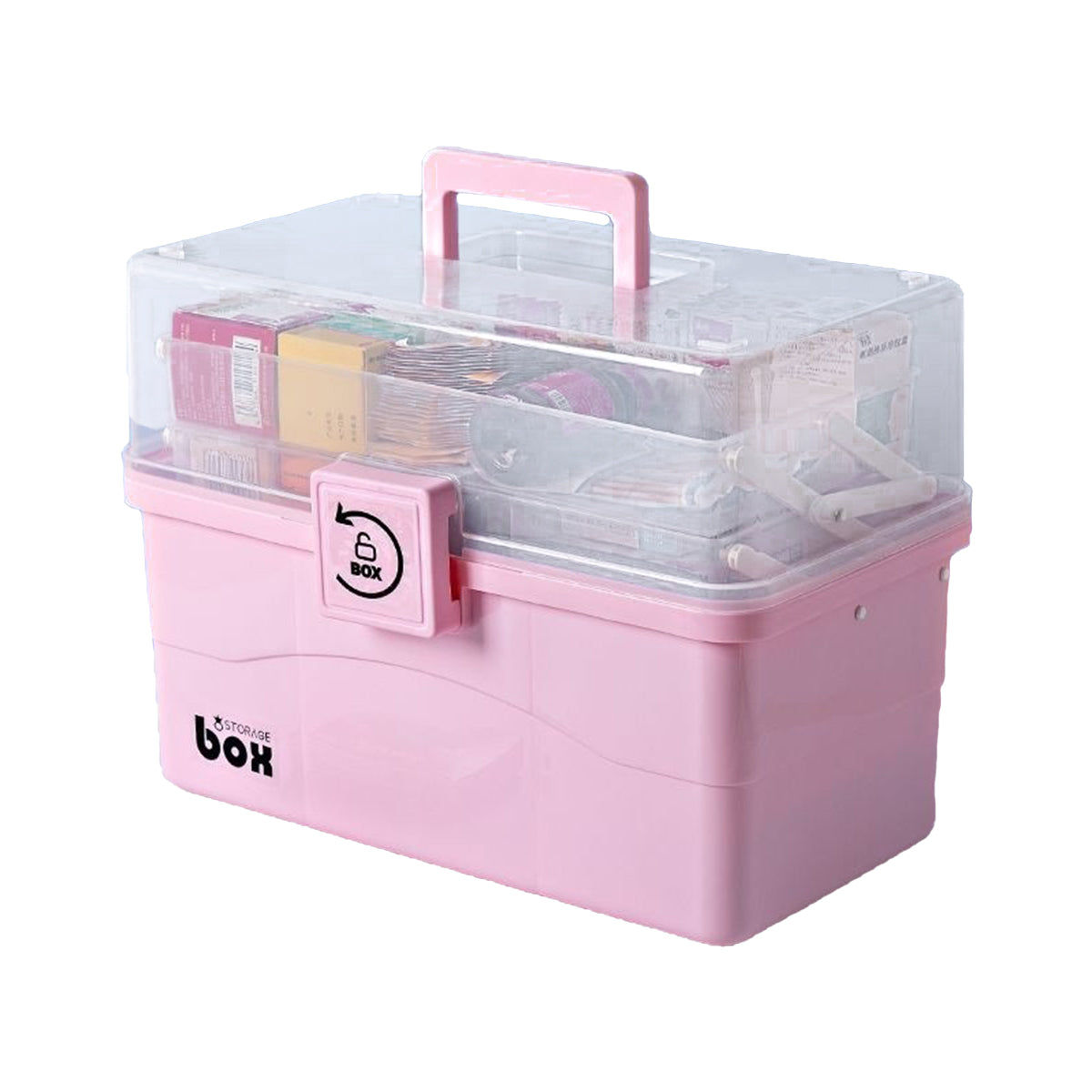 Multi Layer Medicine Box Three Colours Set | StorageOZ