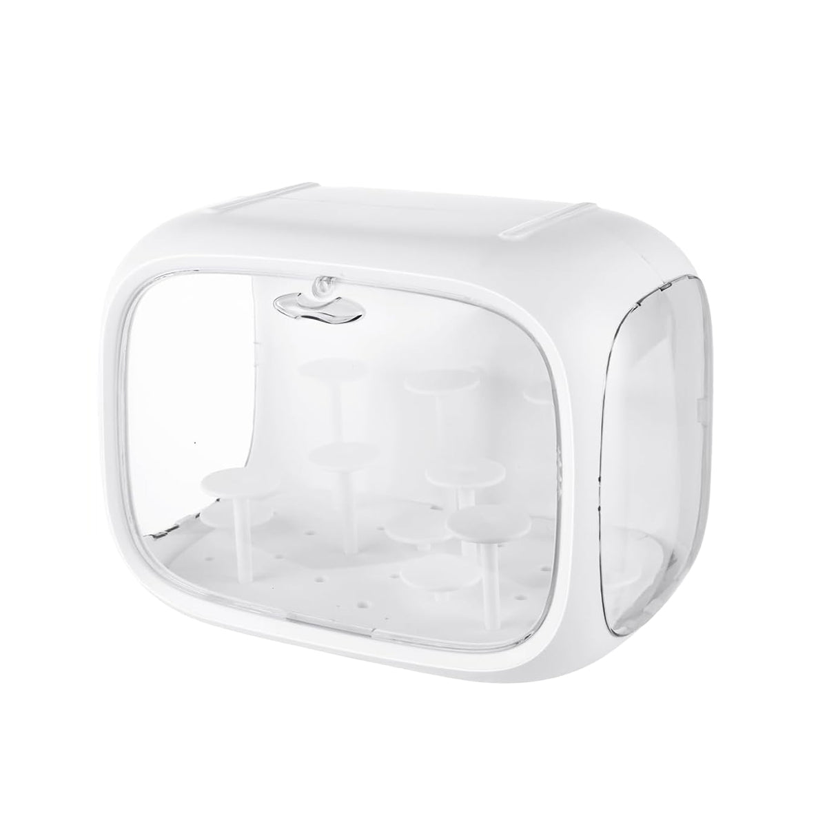 Capsule Display Storage Box Two Whites Set | StorageOZ