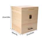 3 Tier Wooden Essential Oil Storage Box Set | StorageOZ