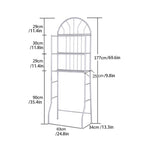 3 Tier Over Toilet Floor Storage Shelf Set | StorageOZ