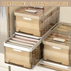 Layered Clothes Storage Box 7 or 9 Grids | StorageOZ