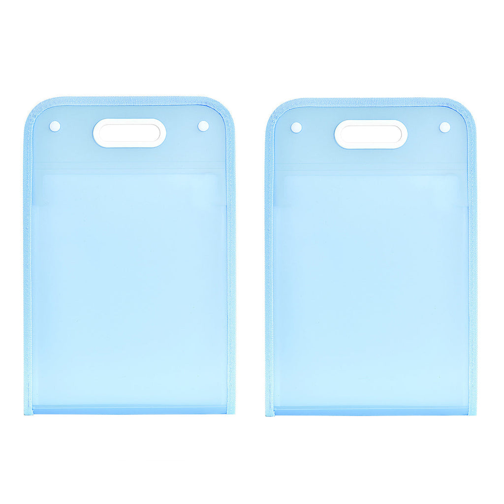 2 Pcs File Bags Two Colours Organiser Set | StorageOZ