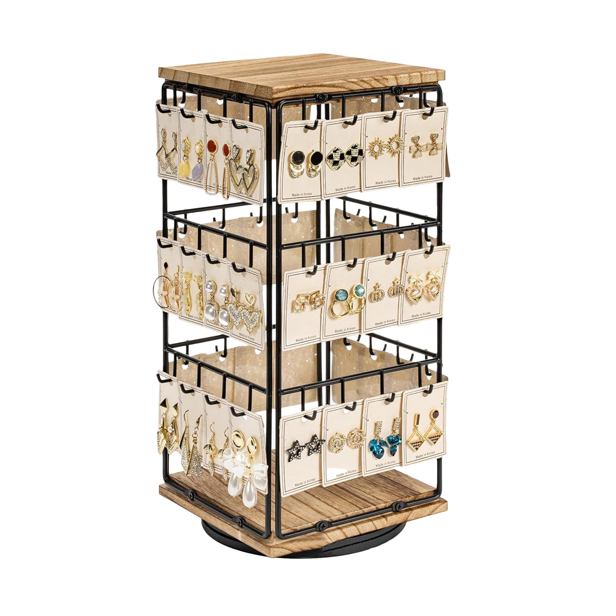 Rotating Earring Display Stand Three Colours | StorageOZ