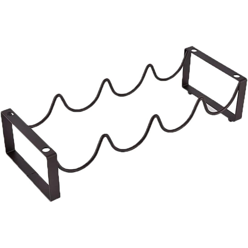 5 Bottle Iron Wine Rack Two Colours Rack | StorageOZ