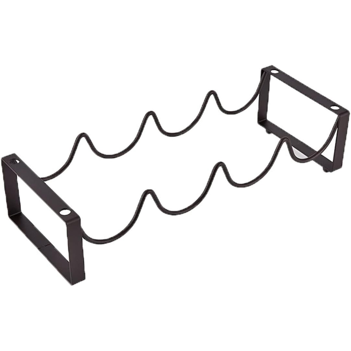 5 Bottle Iron Wine Rack Two Colours Rack | StorageOZ