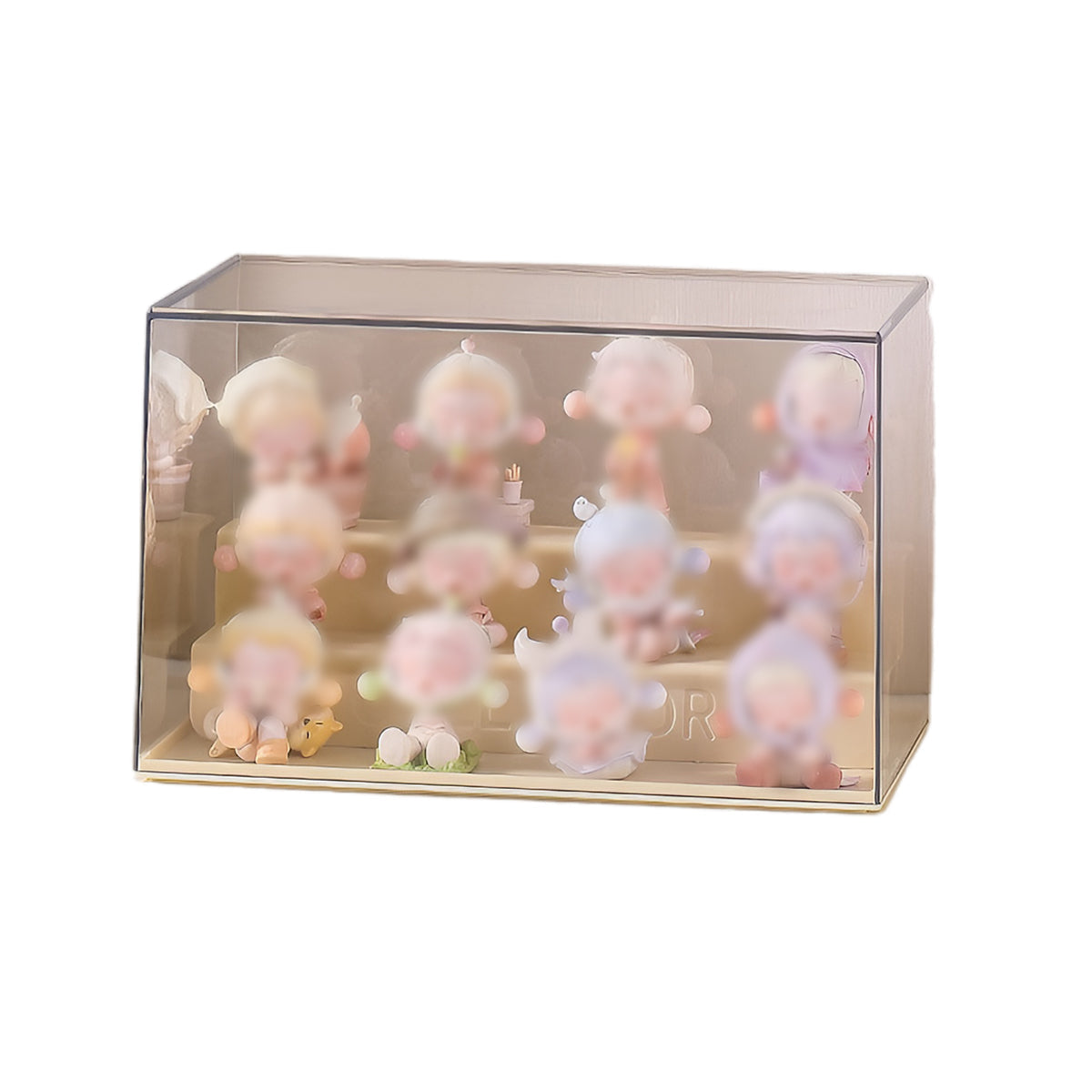 Clear Collectible Display Shelf Three Colours | StorageOZ