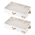 2 Pcs Under Bed Storage Bags with Window | StorageOZ