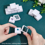 Clear Gem Display Boxes Five Pack Options | StorageOZ