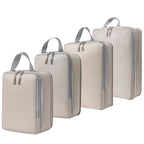 4 Pcs Travel Compression Bags Four Colours | StorageOZ