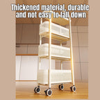 Pull Out Narrow Storage Cart Two Colours | StorageOZ