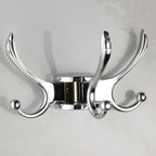Folding Swivel Wall Hook Two Finishes Set | StorageOZ