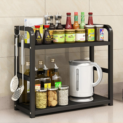Two-Tier Freestanding Kitchen Storage Rack 50cm | StorageOZ