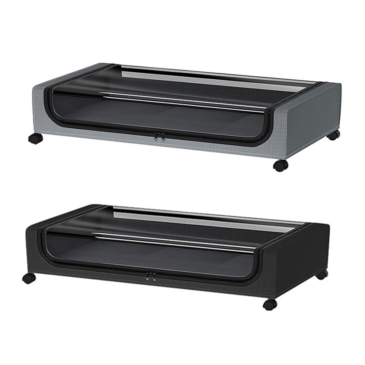 Under Bed Rolling Storage Box Two Colours | StorageOZ