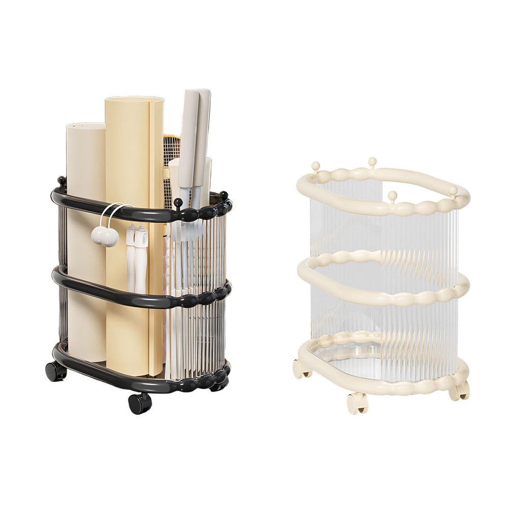Rolling Mat Storage Cart Two Colours Set | StorageOZ