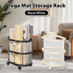 Rolling Mat Storage Cart Two Colours Set | StorageOZ
