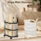 Rolling Mat Storage Cart Two Colours Set | StorageOZ