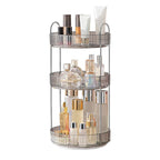 3 Tier Rotating Clear Rack Two Colours Set | StorageOZ