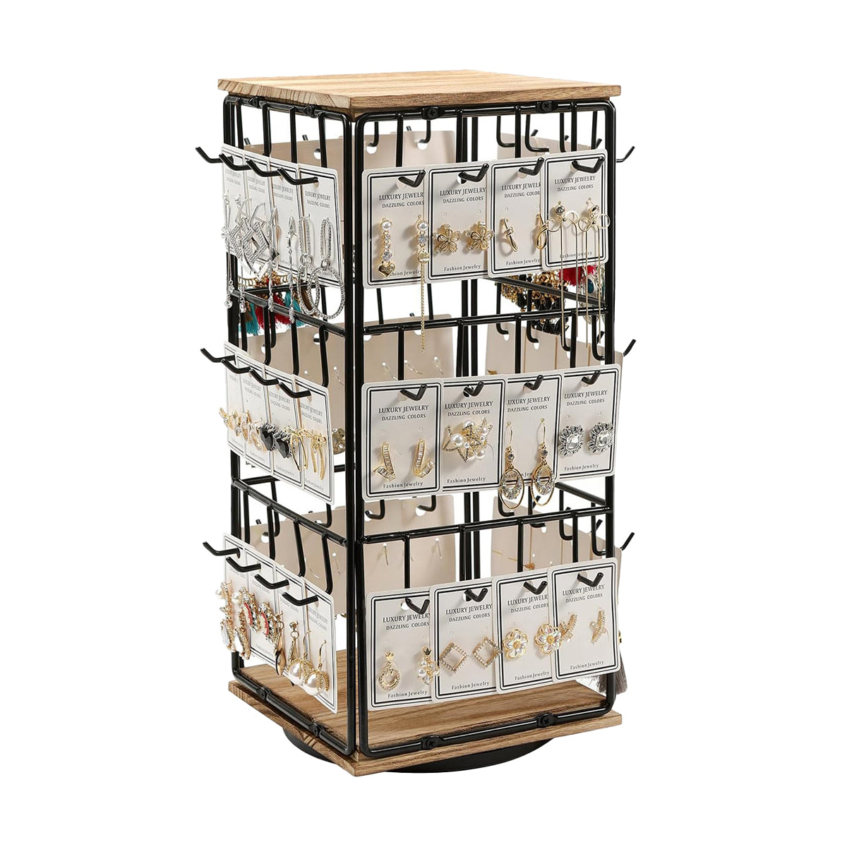 Rotating Earring Display Stand Three Colours | StorageOZ