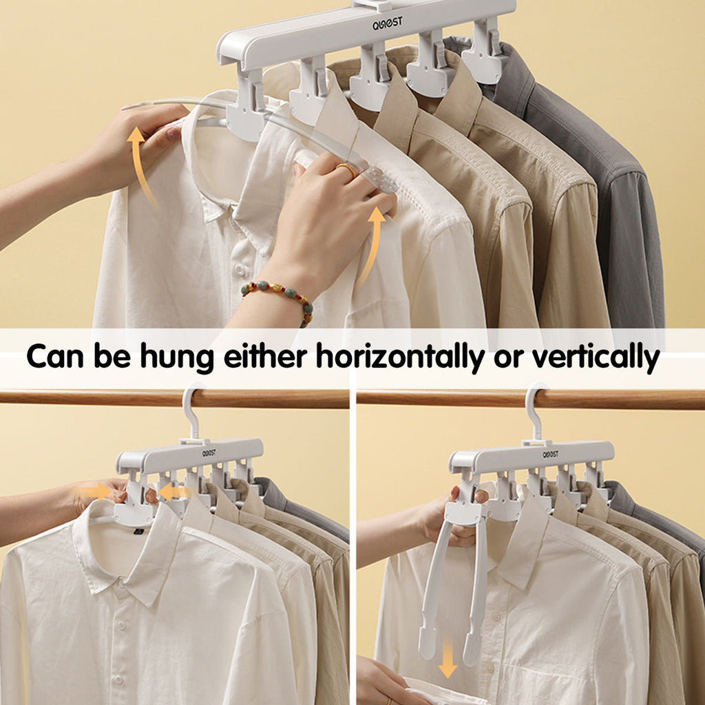 Folding Clothes Hanger in Three Colours Set | StorageOZ