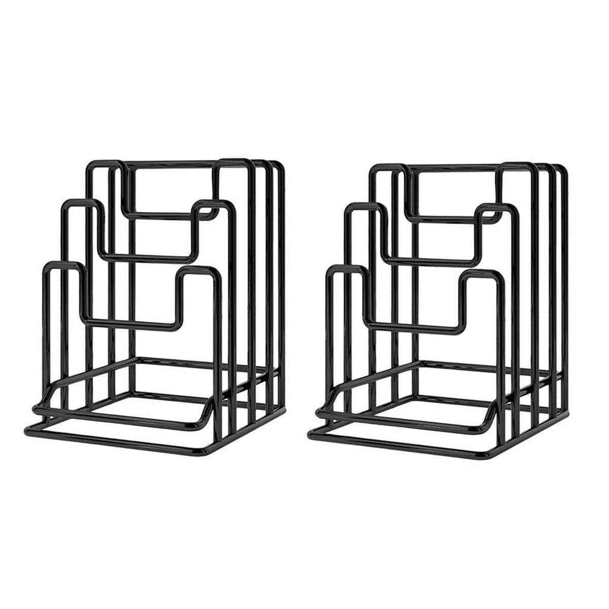 2 Pcs Board Lid Racks Two Colours Organiser | StorageOZ