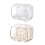 Capsule Display Storage Box Two Whites Set | StorageOZ